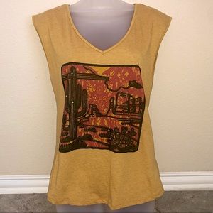 Cactus Jeweled Tank Top